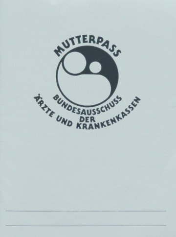 Cover des deutschen Mutterpasses